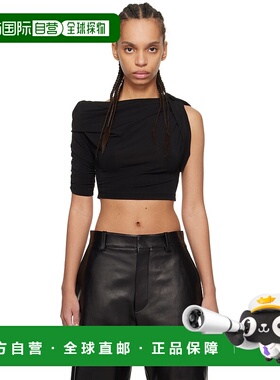 1h可退 香港直邮潮奢 Jacquemus 女士 黑色 The Drapeado 上装 24