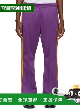 1h可退 香港直邮潮奢 Needles 男士 紫色 Boot-Cut 运动裤 QV309