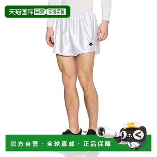 男女兼用吸汗排球短裤 迪桑特 WHT L码 6111B DSP 日本直邮