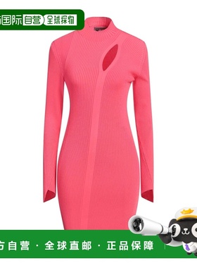 香港直邮versace 范思哲 女士 短款连衣裙 red红色 舒适时尚