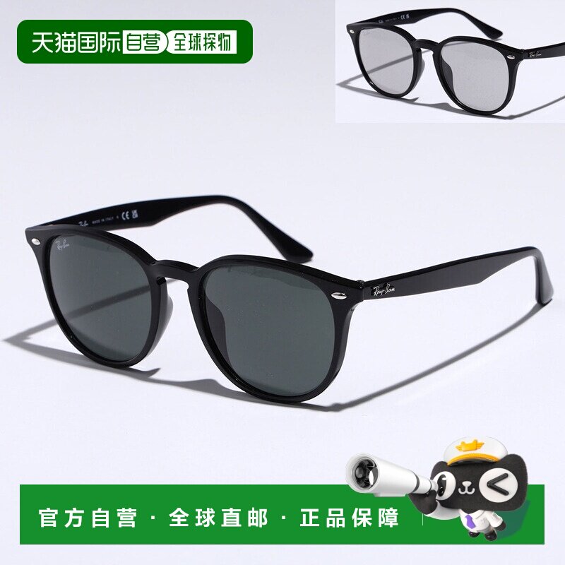 日本直邮雷朋 RB4259F 男女通用太阳镜波士顿风格蜂窝框全框金属