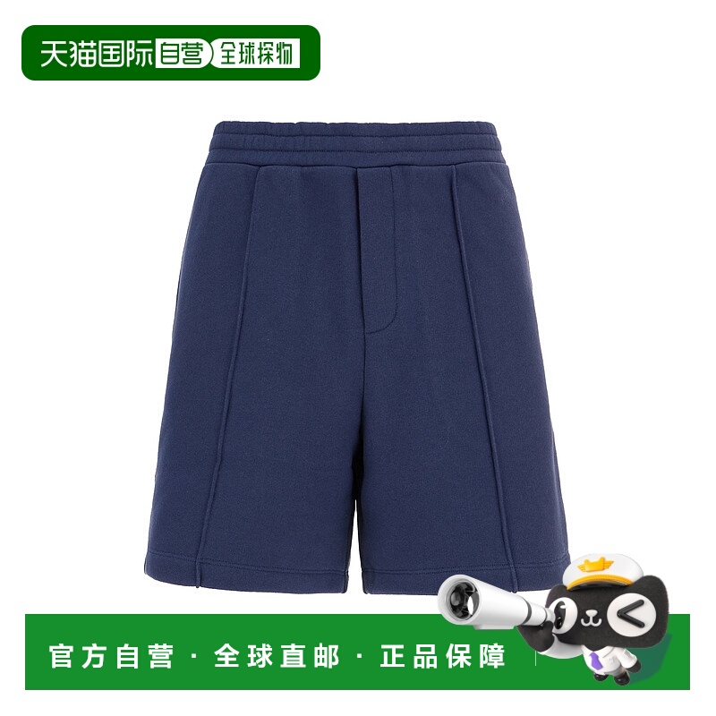 1h可退 香港直邮VALENTINO 男士短裤 VMD04WARJB01 AW2025 蓝色