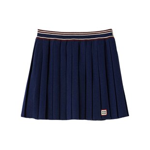 黑色 MIU MMG524158ZSOOOF0124 羊毛半身裙 女士半身裙