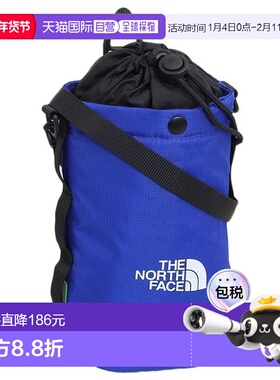 日本直邮The North Face 包男士女士水壶包宝蓝色多瓶吊带 NN2PQ0