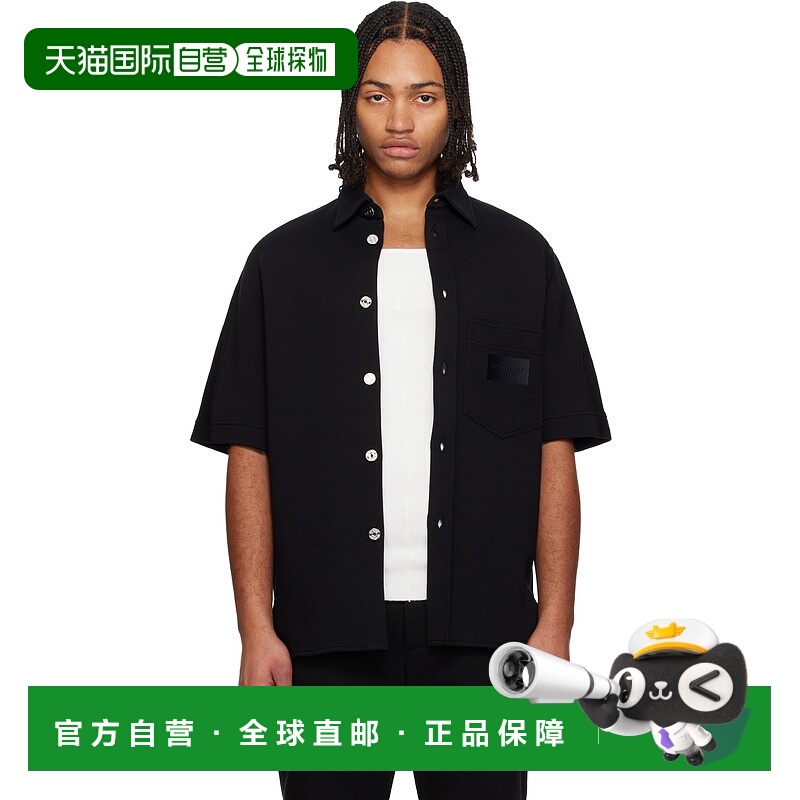 香港直邮潮奢 Givenchy 纪梵希 男士 黑色 GIVENCHY Paris Patch