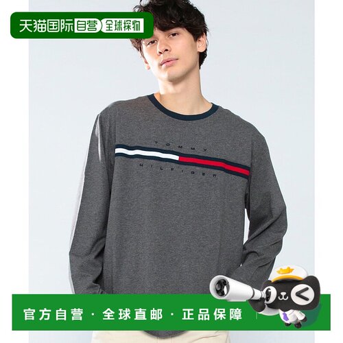 日本直邮TOMMY HILFIGER 汤米希尔费格logo长袖T恤 TINO TEE TO32