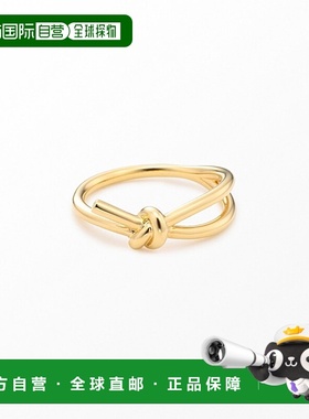 1h可退 日本直邮Jouete 女士镶黄金镀层SV925银戒指 独特设计风格