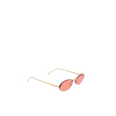 FENDI 女士眼镜 FE4075US30S CO 花色 First晶饰徽标太阳镜