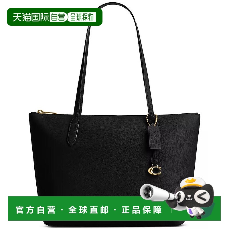 1h可退 【美国直邮】coach 女士 托特包蔻驰真皮手提包