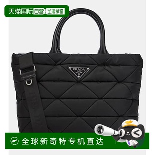 香港直邮Prada 女士 1h可退 普拉达 绗缝手提包 Nylon