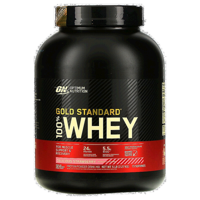 香港直发optimum nutrition金标准全乳清蛋白粉2.27kg