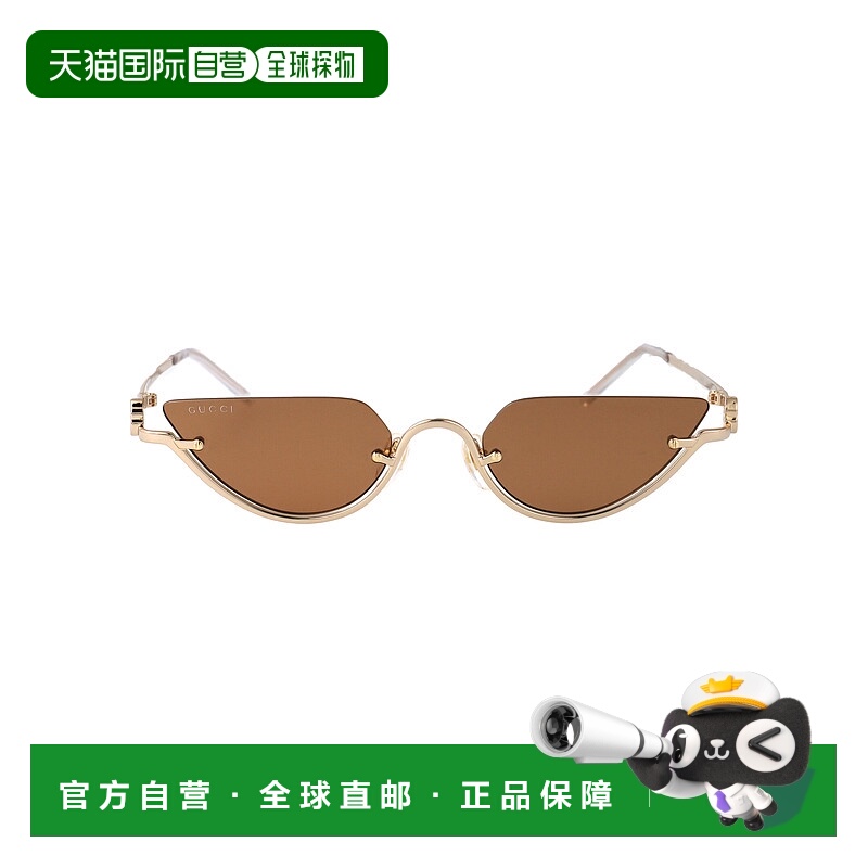 1h可退 香港直邮GUCCI 女士眼镜 GG1603S002 AW2025 绿色 Sunglas