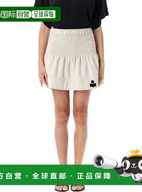 1h可退 香港直邮Isabel Marant Étoile 女士 Pacifica 迷你半身裙