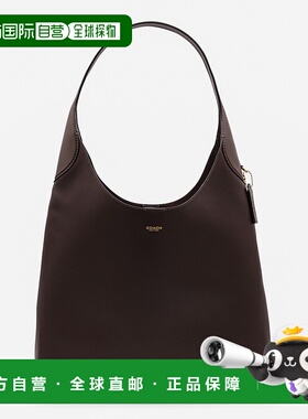 香港直邮COACH 女士斜挎包 CU044B4MPL AW2025 蔻驰黑色托特包