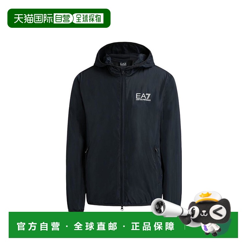 香港直邮Emporio Armani 海军蓝徽标休闲夹克 8NPB04PNN7Z阿玛尼