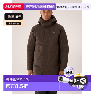 欧洲直邮Arc'teryx 始祖鸟 Therme Parka 羽绒派克大衣 男装
