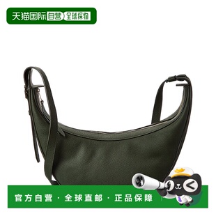 自营 KHAITE Augustina小型皮革霍博包-蓝色 美国奥莱直发手提包