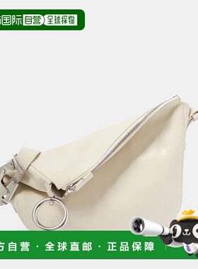 1h可退 香港直邮潮奢 Burberry 巴宝莉 女士 Knight 小号皮革肩包