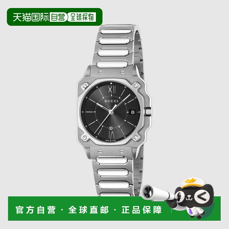 自营欧洲直邮Gucci/古驰 男女通用G-Flat30毫米腕表