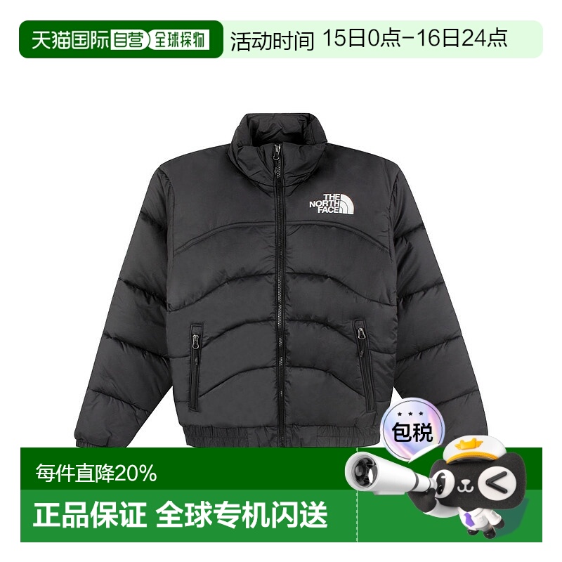 香港直发North Face北面男士立领棉服NF0A7URE黑色休闲保暖舒适