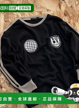 1h可退 日本直邮SHISKY 儿童宽松连帽卫衣 14500