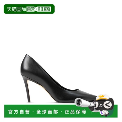1h可退 香港直邮BURBERRY 女士高跟鞋 8070725 AW2023 黑色 Leath
