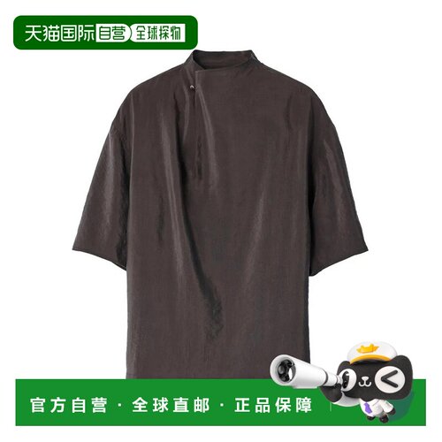 1h可退 香港直邮LEMAIRE 女士衬衫 SH1292LF1308BR532 AW2026 棕