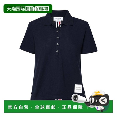 香港直邮THOM BROWNE 女士衬衫 FJP014A00050415 SS2026蓝色短袖