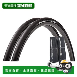 【日本直邮】Panaracer自行车外胎黑色小巧耐用替换零件简约手动
