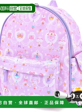 【日本直邮】CCS女童通园背包 蕾丝芭蕾舞者 紫色 N0631700
