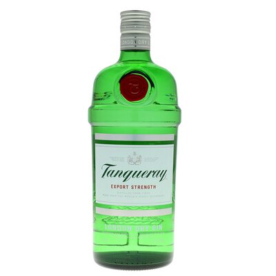 欧洲直邮tanqueray添加利金酒英国43.1度1000ml口味独特进口洋酒