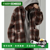 日本直邮Alfred 型 Alex 1h可退 男女同款 宽松版 绒感CPO衬衫 外套