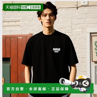 FARAH 男士 SOUND 印花短袖 UMA50501 1h可退 T恤 日本直邮FARAH