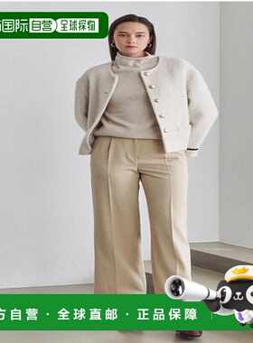 韩国直邮THE IZZAT Theizat ()金属扣羊驼绒夹克 _K INAA0JK08