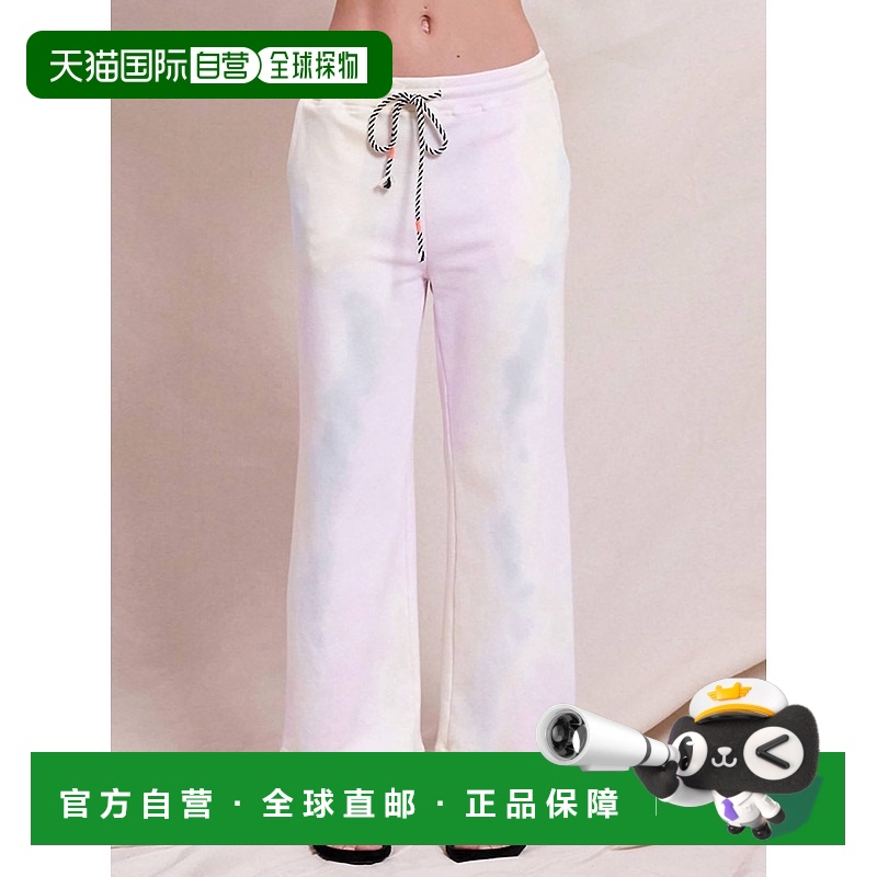 自营 sundry女士白色扎染长裤 - optic white 美国奥莱直发