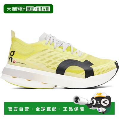 1h可退 香港直邮On 男士 黄色 Cloudboom Strike 运动鞋 3ME30483