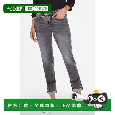 自营 nydjMargot 女友身穿 Nobelle 卷边牛仔裤 - nobelle 美国奥