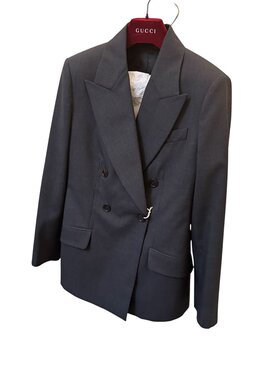 GUCCI 女士西服 840785Z7ASP1054 AW2025 黑色 GIACCHE & GILET