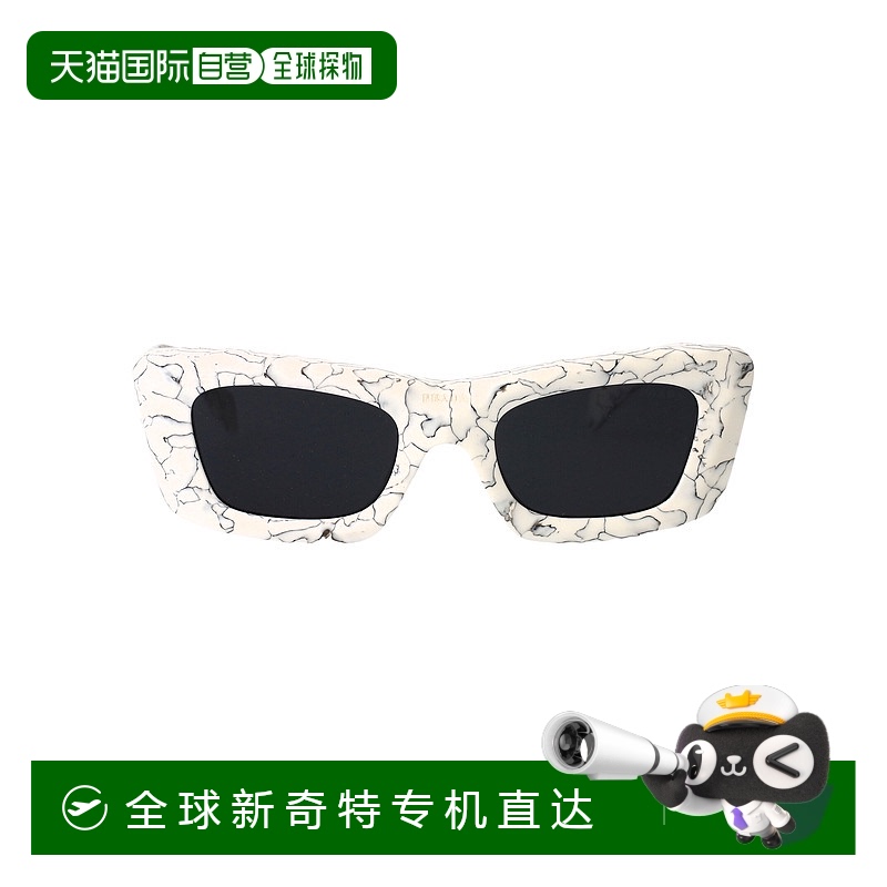 1h可退 香港直邮PRADA 女士太阳镜 0PR13ZS17D5S0 SS2025 白色 Pr