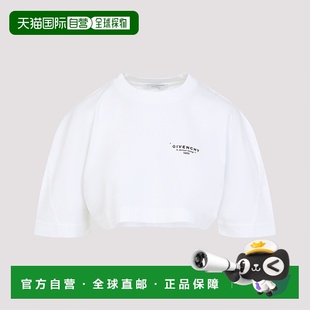 AW2025 BW70FKP75N100 白色 Cotton 香港直邮GIVENCHY 女士T恤