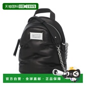 Margiela 女士 GLAM 背包 日本直邮Maison 黑色 SLAM 单肩包 s56w