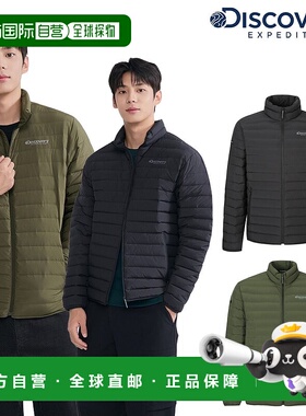 韩国直邮Discovery Expedition 男式 Fixie G 型管高领羽绒服，轻