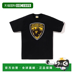 1h可退 日本直邮A BATHING APE 男女同款 纯棉短袖T恤 常规版型