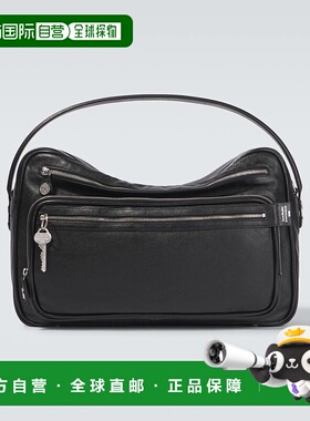 1h可退 香港直邮Acne Studios 艾克妮 男士 Camero 皮革肩包新款