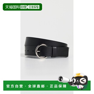 1h可退 香港直邮VINCE 女士 30mm Ring Heat Crease 平面皮带