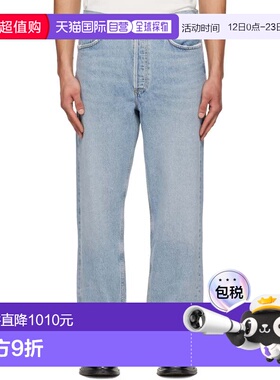 1h可退 香港直邮AGOLDE 男士 蓝色 90's 牛仔裤 A642F1206直筒裤