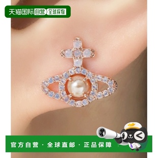 02G442 韩国直邮Vivienne 6203007R 奥林匹亚珍珠耳环 Westwood