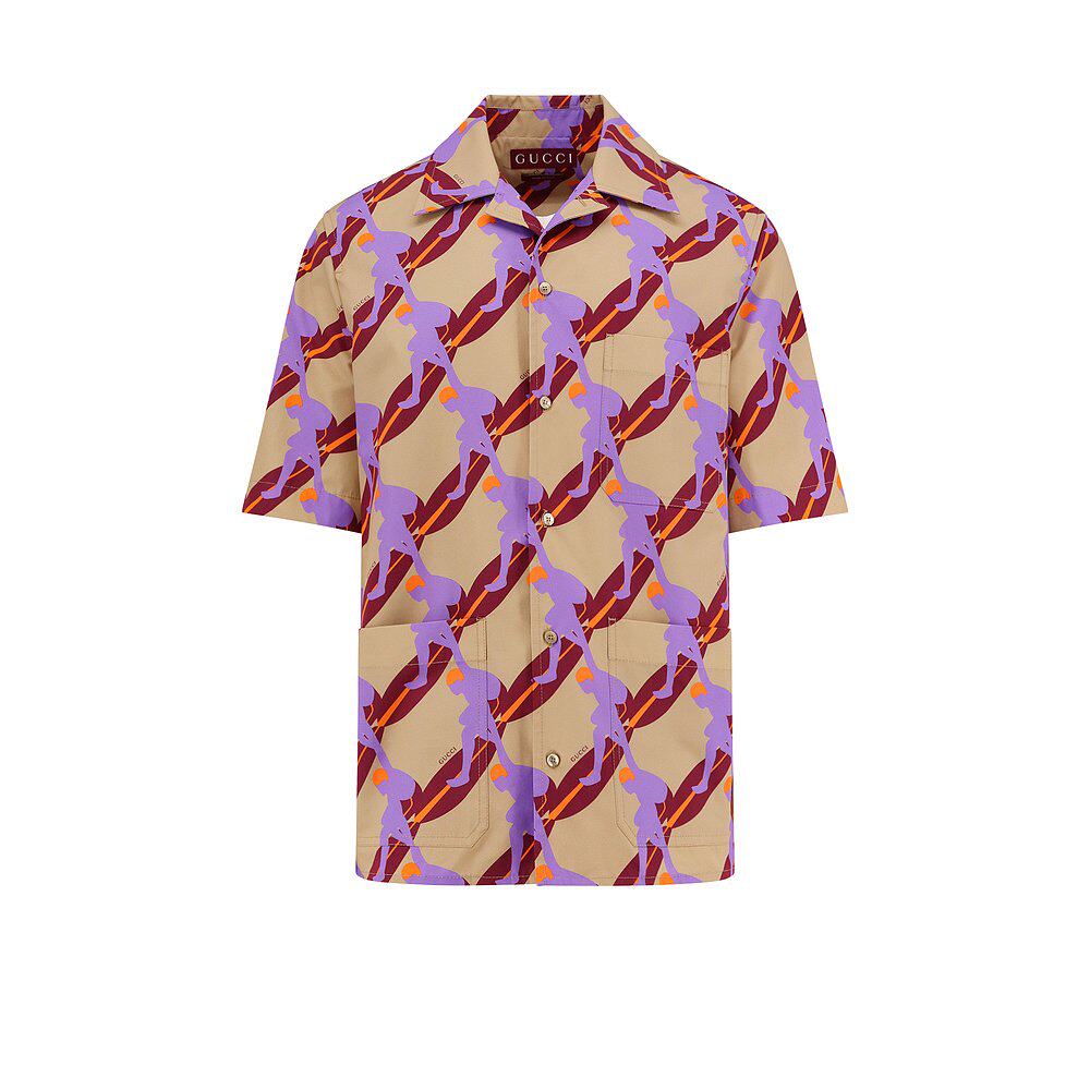 gucci 男士 衬衫