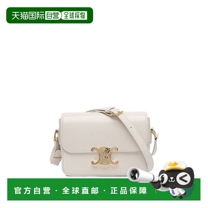 香港直邮CELINE 女士单肩包 188423BF401RC CO 白色斜挎包