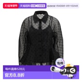 波尔卡圆点欧根纱衬衫 1h可退 A10 甘尼 女士 香港直邮潮奢 GANNI